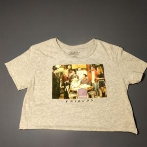 Friends crop top size large super cute